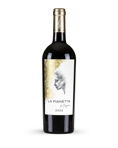<span style="color: #c4a363;" class="font-cagnore1">LA PIANETTA </span> <span style="color: #c4a363;" class="font-cagnore2">di Càgnore</span><br><span class="tipovino">Marche Rosso IGT<br>2023</span>